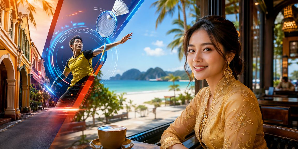 Pengguna wanita Malaysia log masuk ke platform 695 dengan selamat di Langkawi